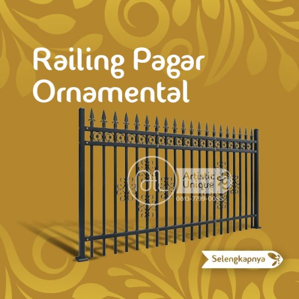 Railing Pagar Tempa & Cor Antik