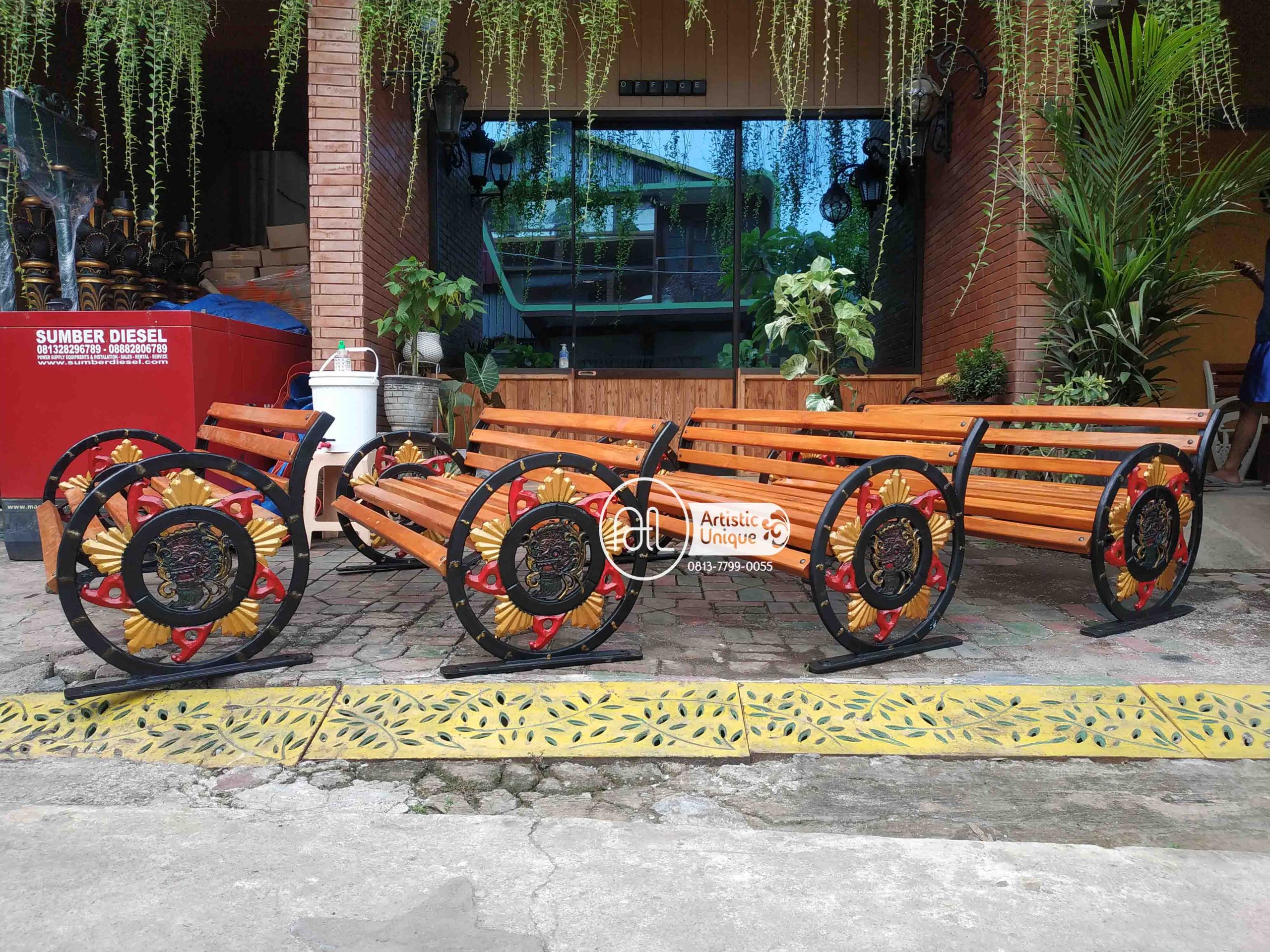 kursi taman rumah minimalis