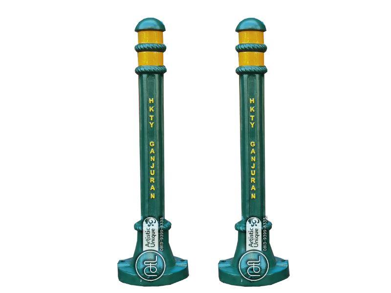 Bollard Trotoar Jalan Bahan Besi