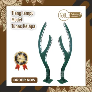 atl tiang lampu model tunas kelapa 300x300