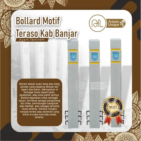 atl bollard motif teraso kab banjar 1