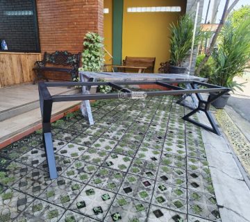 Kaki Meja Besi Hollow