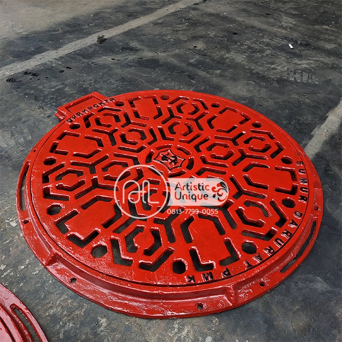 grill cover bulat antik surabaya