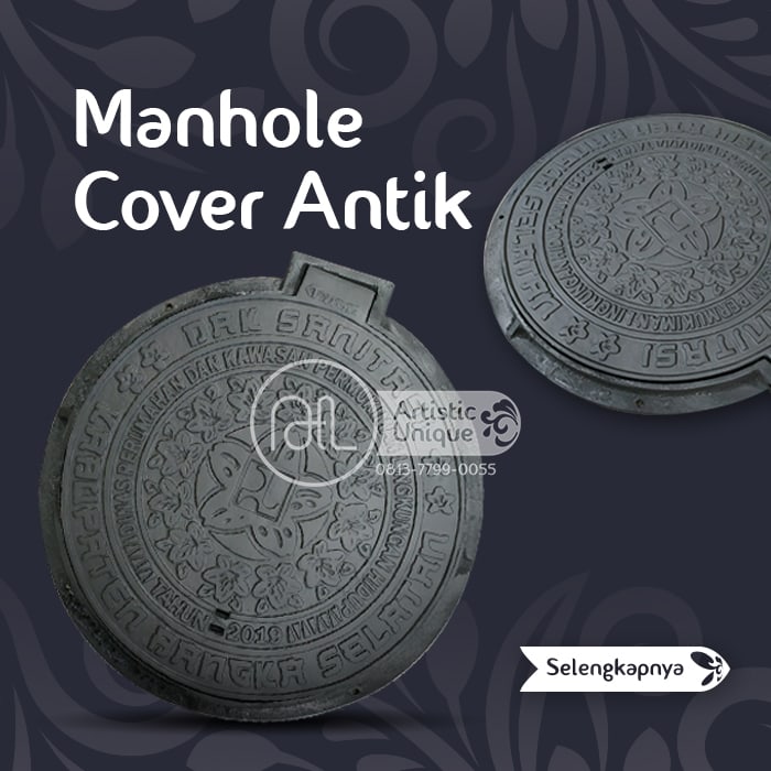 manhole cover sanitasi dekoratif