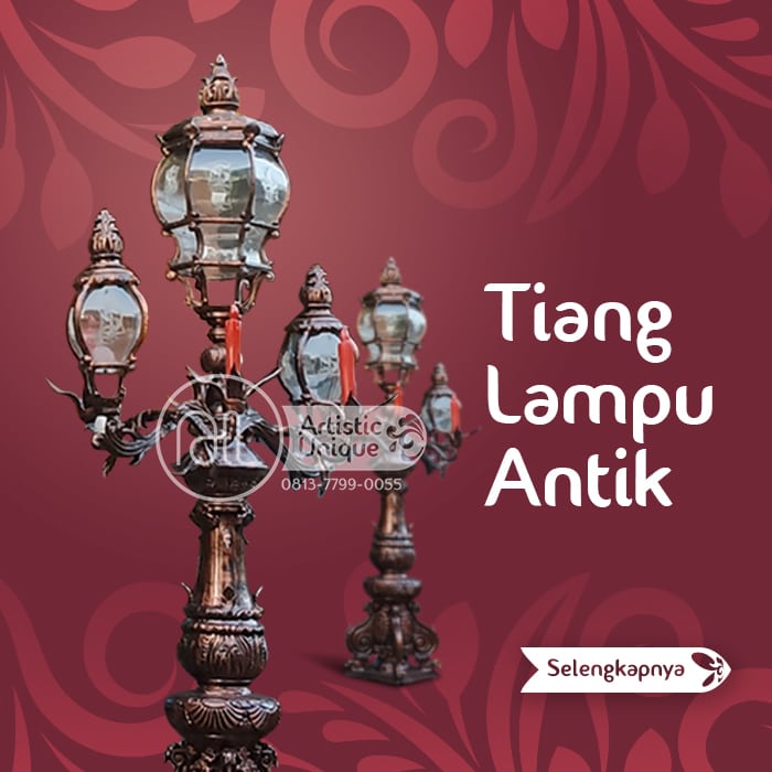 tiang lampu antik
