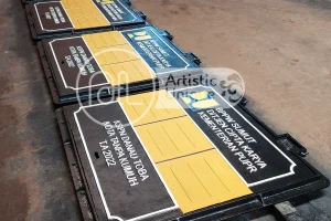 manhole cast iron modern